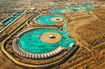 Stunning bird's eye view of the Tent City Stunning bird's eye view of the Tent City